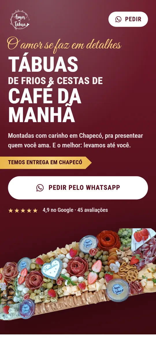Página da Amor in Tábua vista no celular